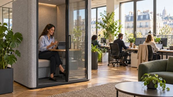 10 raisons d'investir dans une cabine acoustique en open space